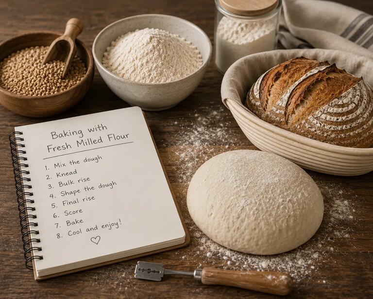How to Bake With Fresh Milled Flour