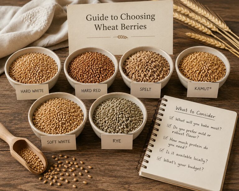 Which Wheat Berries Should I Buy? A Beginner’s Guide to Choosing Grains